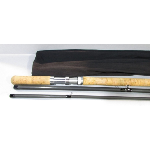 590 - A Hardy’s Richard Walker Reservoir Superlite two piece fishing rod together with a Hardy’s Graphite ... 