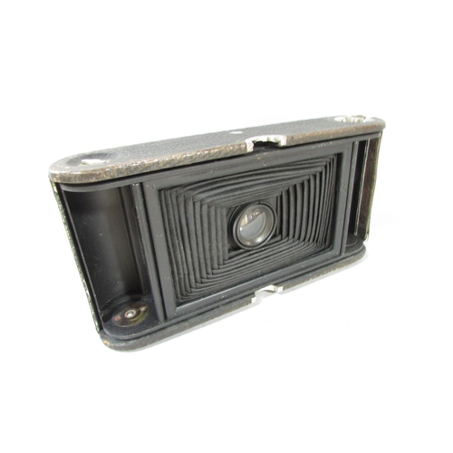 594 - A Collection of Vintage cameras, including a No 3-A Folding Pocket Kodak Model B-2 with it’s origina... 