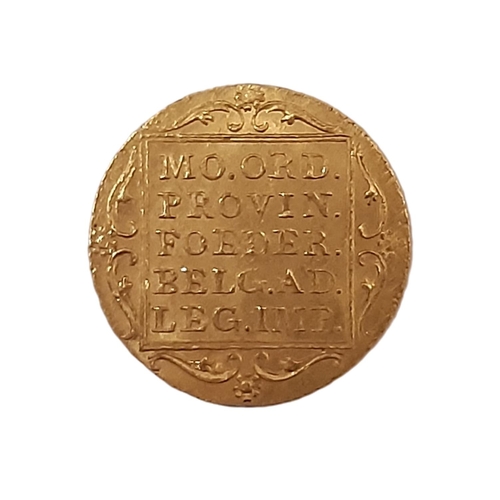 821A - Netherlands: Willem I (1815 - 1840) a gold Ducat coin 1815, 3g approx. 

Sold with letter of provena... 