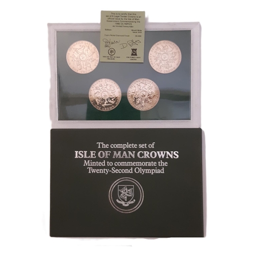 972 - Four various annual coin sets, mixed commemorative coins and 4 x King George VI coin sets including ... 