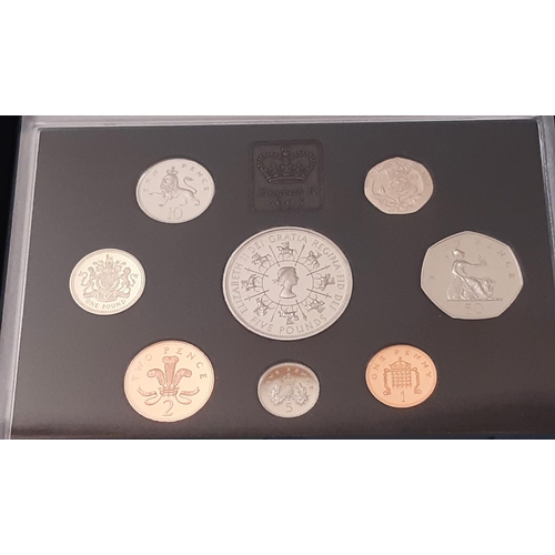 965 - Royal Mint, cased annual proof coin sets, years 1989, 90, 91, 93, 94, 95, 98, 99 (8)