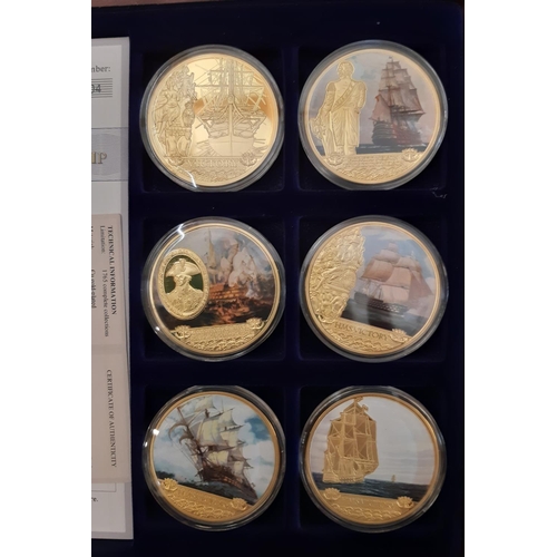 959 - A large and varied collection of collectable commemorative proof coins, to include a cased set of ’5... 