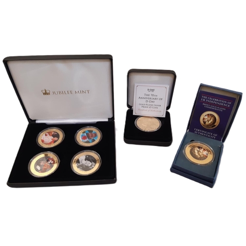 959 - A large and varied collection of collectable commemorative proof coins, to include a cased set of ’5... 