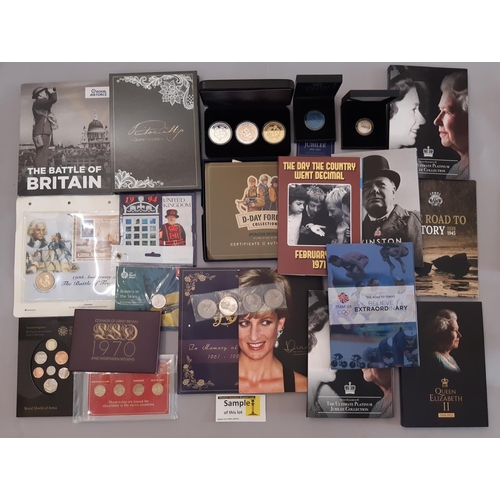 960 - A large mixed collection of commemorative and collectable coins, British Royal family and other subj... 