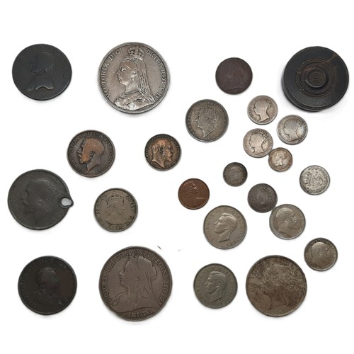 946 - Mixed British coinage to include a matt proof 6d, Maundy 4d & 3d, 1902 and other British coins