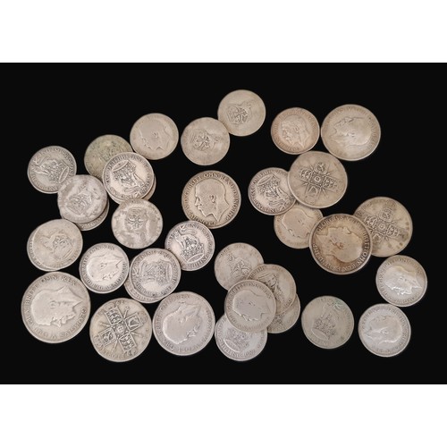 984 - Victoria (1837 - 1901) and later, a mixed collection of circulated British silver coinage to include... 