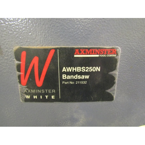 1736 - Axminster bandsaw AWHBS250N hobby rating