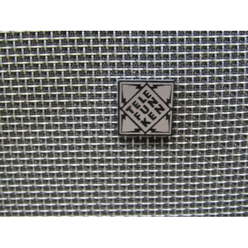 1307 - Glass fronted hifi cabinet (space to store vinyl) together with component parts: Technics turntable,... 