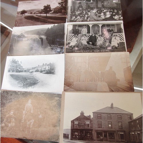 736 - A quantity of Victorian, Edwardian and later photograph albums (7) together with a large collection ... 