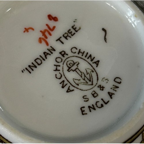 17 - A quantity of India Tree pattern tea/coffee and dinner wares to include teapots, plates, bowls, etc,... 