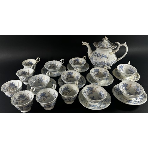 91 - Mixed 19th century and later porcelain, tea and dinnerwares, decorative objects etc to include a  19... 