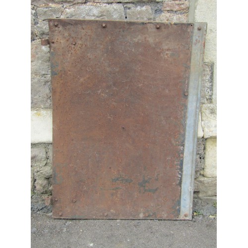 1298 - A vintage rectangular enamel sign  advertising Craven 