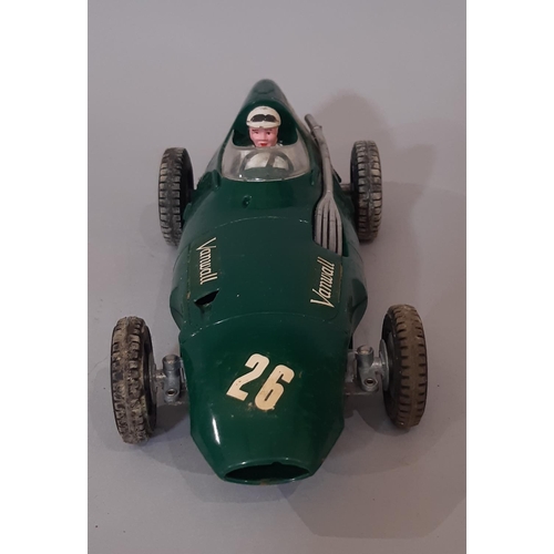 849 - 1:20 scale Vanwall model car Mo12 circa 1962 by Triang/ Minic Models in British Racing Green with dr... 