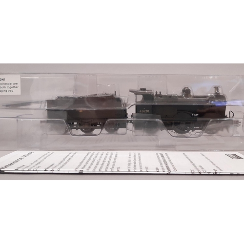 858 - Two 00 gauge boxed steam locomotives by Bachmann, both 0-6-0 engines in BR Black Late Crest (weather... 