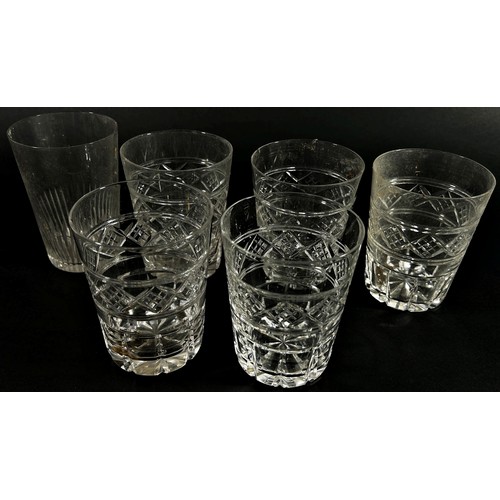 145 - A large and wide ranging collection of mixed 18th century and later drinking glasses to include wryt... 