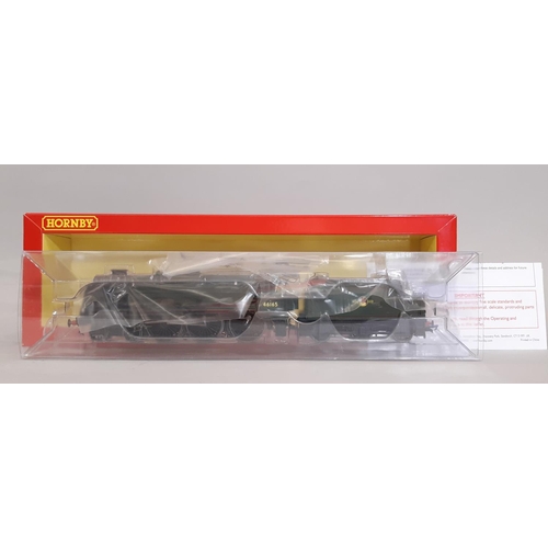 863 - 00 gauge R3558 steam locomotive by Hornby; Class 7P 'Royal Scot' 4-6-0 46165 'The Ranger' in BR gree... 