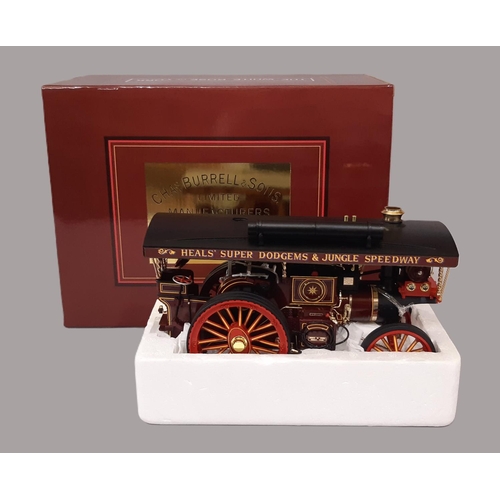 872 - 1:24 scale model Burrell Showman’s Engine No.2804 ‘The White Rose of York’ by Midsummer Models with ... 