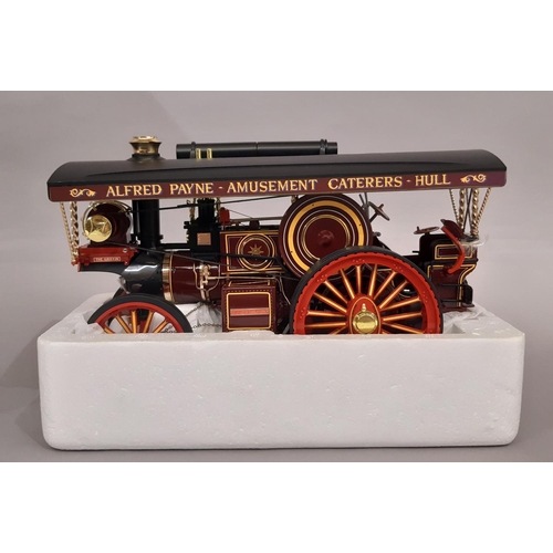 872 - 1:24 scale model Burrell Showman’s Engine No.2804 ‘The White Rose of York’ by Midsummer Models with ... 