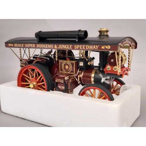 872 - 1:24 scale model Burrell Showman’s Engine No.2804 ‘The White Rose of York’ by Midsummer Models with ... 