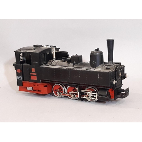 876 - Two G Gauge LGB (Lehmann Gross Bahn) model locomotives comprising U2 Ziller Valley Railroad steam en... 