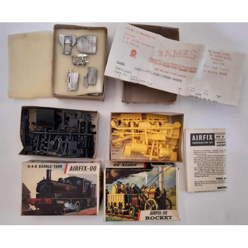 878 - 8 vintage model vehicle kits comprising 1:16 scale Steam Traction engine by Bandai, 1:50 scale Japan... 