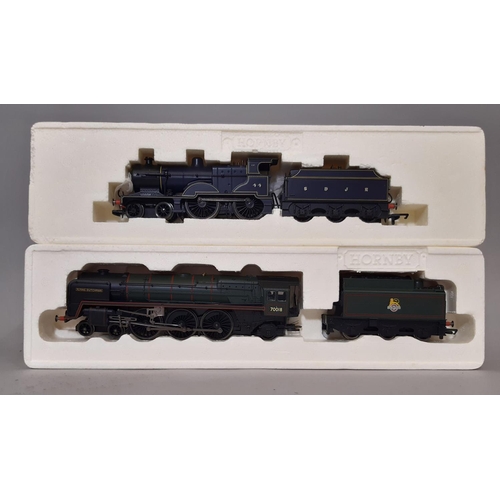 893 - Two 00 gauge boxed models by Hornby comprising R2387 'The Flying Dutchman' 4-6-2 locomotive  and ten... 