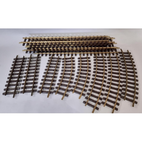 896 - A collection of  LGB (Lehmann-Gross-Bahn) G scale track and accessories comprising boxed track 1500W... 