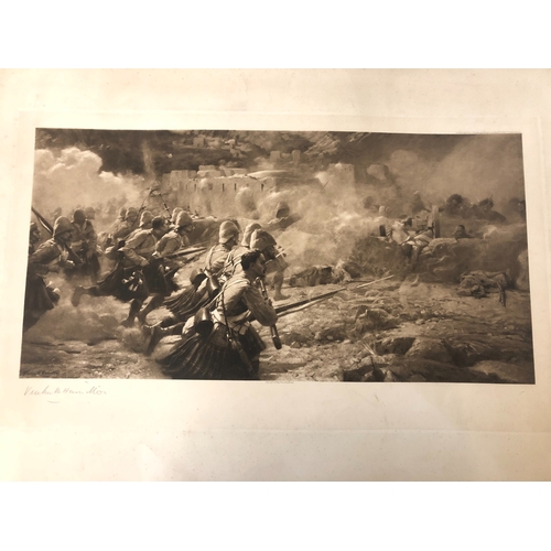 1952 - A group of 19th-20th century military related prints, to include: Vereker Monteith Hamilton (Scottis... 