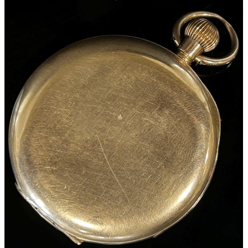 421 - Two yellow gold fob watches and another to include a French 18ct yellow gold cased example, marked K... 