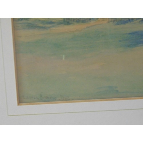 1976 - Two Victorian watercolours by different artists, to include: J. Lennox Browne (fl.1868-1902) - Pasto... 