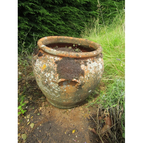 1103 - A group of small terracotta pots to include a dairy bowl (group)

From the collection of a private N... 