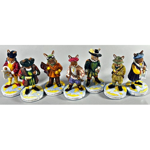 67 - A collection of 22 Bunnykins figures by Royal Doulton dressed as historical characters, the majority... 