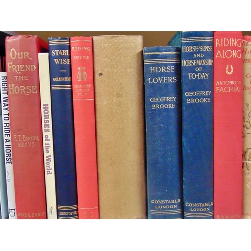 601 - Antiquarian hunting collection to include three books by M Horace Hayes: Riding on the Flat and Acro... 