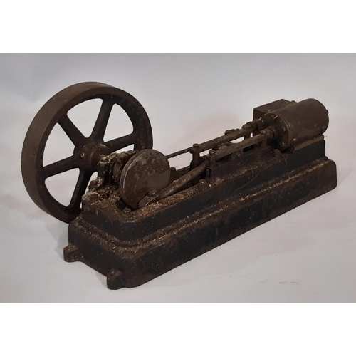 703 - Three Stuart Turner stationary models comprising 'Sun' live steam marine engine height 10.5cm, a ste... 