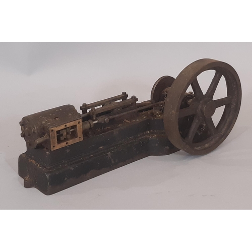 703 - Three Stuart Turner stationary models comprising 'Sun' live steam marine engine height 10.5cm, a ste... 