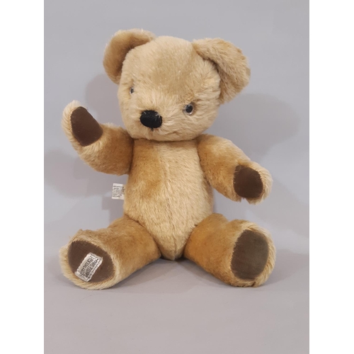 708 - A mixed lot of vintage toys and games comprising a Teddy Bear by Merrythought height 38cm and games ... 