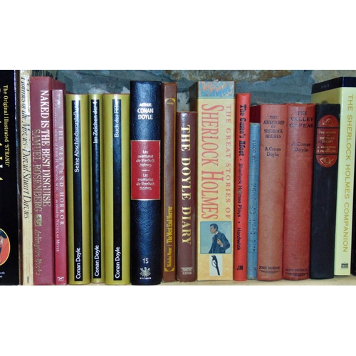 656 - A extensive library of books relating to Sherlock Holmes and the works of Conan Doyle (40+)