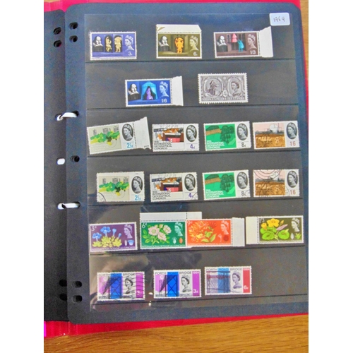 690 - A thirty year collection of stamps from 1953 - 1983 of Queen Elizabeth II pictorials in mint conditi... 