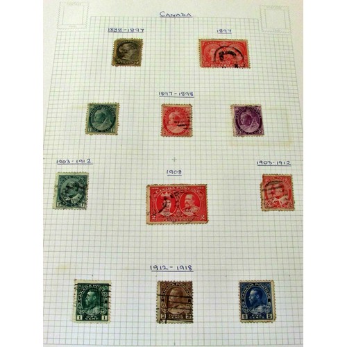 693 - Large collection of 19th and 20th century worldwide / commonwealth stamps, with particular emphasis ... 