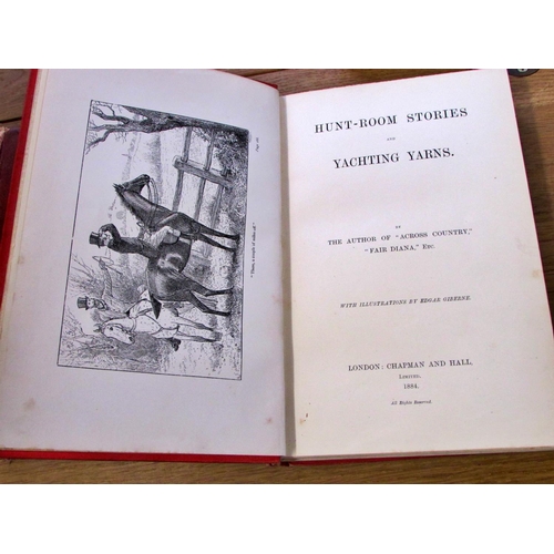 601 - Antiquarian hunting collection to include three books by M Horace Hayes: Riding on the Flat and Acro... 