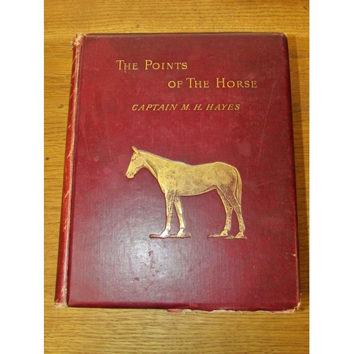 601 - Antiquarian hunting collection to include three books by M Horace Hayes: Riding on the Flat and Acro... 