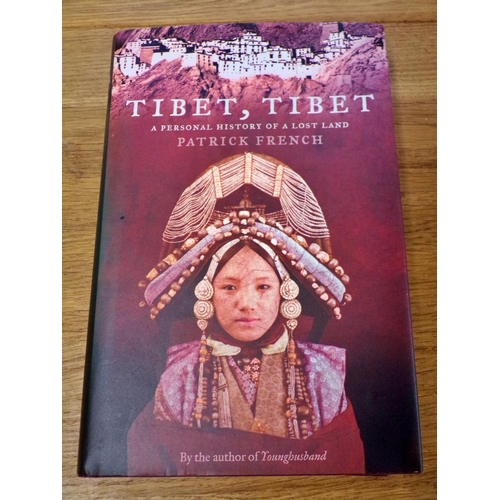 612 - A small library of books referencing Tibet to include Waddell's Lhasa and its Mysteries (1906) with ... 