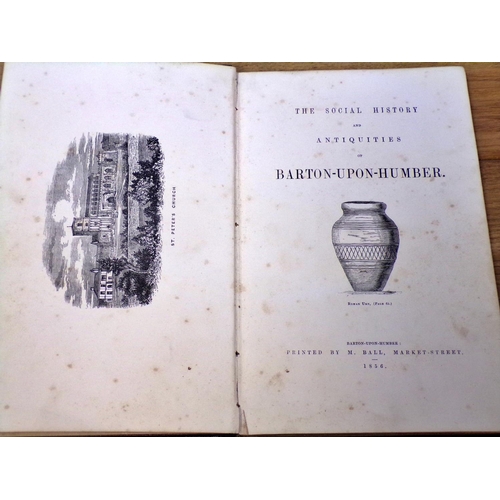 614 - Antiquarian library of books relating to Yorkshire - to include Yorkshire Magazine 1786, History of ... 