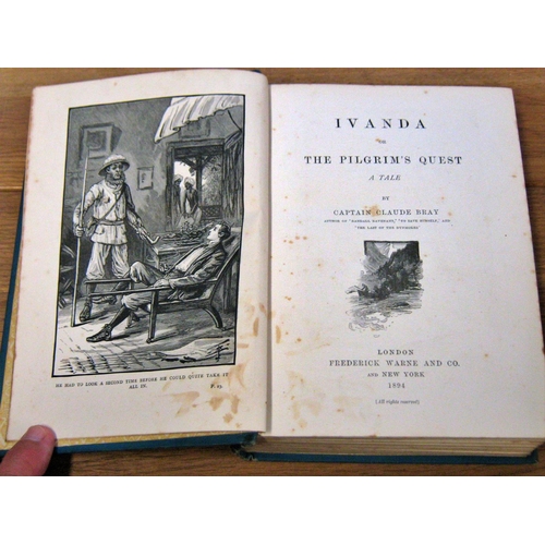 618 - A small mixed library of literature to include Ivanda, A Tale of Tibet or The Pilgrim's Quest (1894)... 