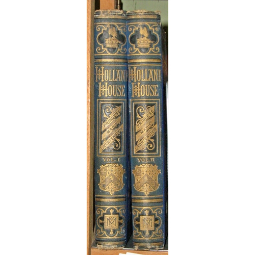 623 - Second edition of Holland House by Princess Marie Liechtenstein (2 volumes, 1874) published by Macmi... 