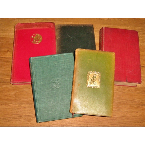 625 - Early 20th century literature library to include R L Stevenson novels (8) together with Little Maste... 