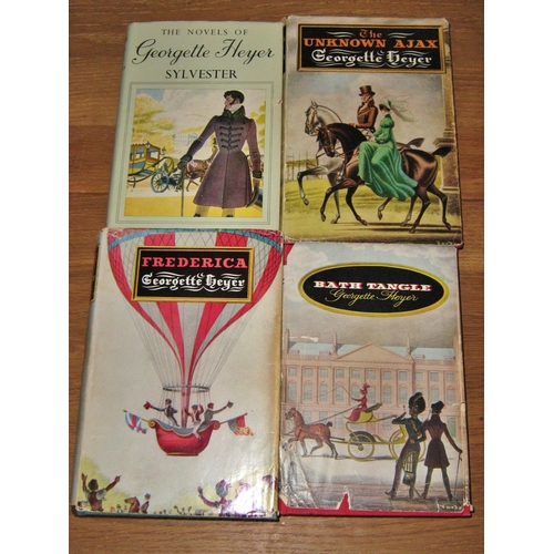 633 - A comprehensive collection of novels by Georgette Heyer including Venetia, The Grand Sophy, Arabella... 