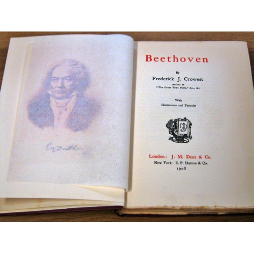 640 - A large collection of music books and scores, to include biographical and historic interest as well ... 