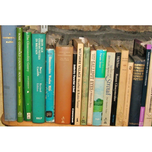 653 - Topographical interest Wales and West Country - a collection of books referencing the Cotswolds and ... 