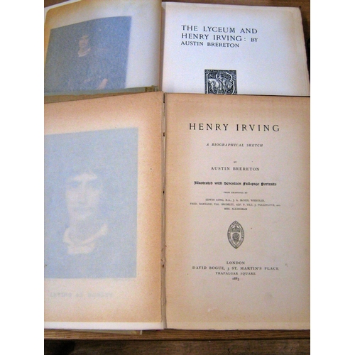 654 - Late 19th / early 20th century collection of history, literature and biography to include Henry Irvi... 